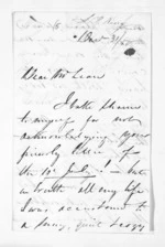8 pages written 31 Dec 1850 by Samuel Popham King to Sir Donald McLean, from Inward letters -  Samuel King