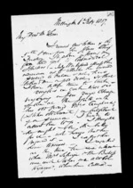 5 pages written 6 Feb 1857 by Robert Roger Strang in Wellington to Sir Donald McLean in Auckland Region, from Family correspondence - Robert Strang (father-in-law)