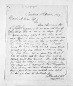 2 pages written 14 Oct 1853 by Gregor McGregor in Turakina to Sir Donald McLean, from Inward letters - Surnames, Macfar - McHar