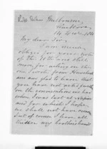 2 pages written 14 Feb 1866 by Robert Stokes in Melbourne to Sir Donald McLean, from Inward letters - Surnames, Stokes