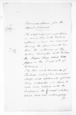 4 pages written 16 Feb 1875 by Sir Donald McLean in Auckland Region, from Native Minister - Meetings with Waikato chiefs and final pacification of the King Country