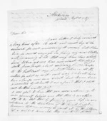 4 pages written 12 Aug 1847 by James Preece to Sir Donald McLean in Taranaki Region, from Inward letters - James Preece