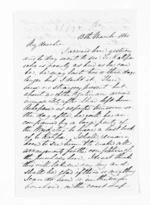 2 pages written 13 Mar 1861 by William Nicholas Searancke to Sir Donald McLean in Auckland Region, from Inward letters - W N Searancke