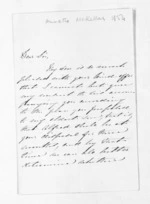 4 pages written 16 Mar 1854 by Annette McKellar to Sir Donald McLean, from Inward letters - Surnames, MacKa - Macke