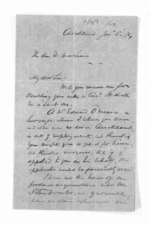 2 pages written 5 Jan 1874 by Bishop Thomas William Croke in Auckland Region to Sir Donald McLean in Wellington, from Inward letters - Surnames, Cre - Cur