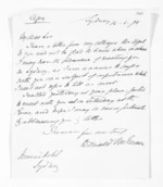 2 pages written 14 Apr 1874 by Sir Donald McLean in Sydney, from Outward drafts and fragments