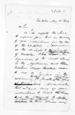 4 pages written 11 May 1844 by Sir Donald McLean in Auckland Region to George Clarke, from Protector of Aborigines - Papers