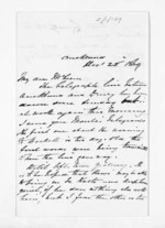 3 pages written 28 Mar 1869 by Dr Daniel Pollen in Auckland Region to Sir Donald McLean, from Inward letters - Daniel Pollen