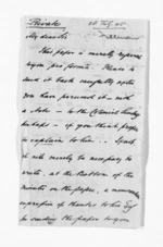 2 pages written 28 Feb 1845 by James Stuart Freeman to Sir Donald McLean, from Inward letters - Surnames, Fra - Fri