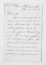 2 pages written 21 Mar 1860 by Edwin Harris in New Plymouth, from Inward letters - Surnames, Har - Haw