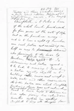 2 pages written by Bingham Arthur Ferard, from Inward letters - B A Ferard