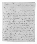 3 pages written 4 Jun 1862 by George Sisson Cooper in Waipukurau to Sir Donald McLean, from Inward letters - George Sisson Cooper