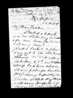 4 pages written 30 Nov 1874 by Sir Robert Donald Douglas Maclean in Napier City to Sir Donald McLean, from Inward family correspondence - Douglas Maclean (son)