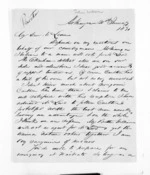 4 pages written 21 Jan 1871 by John Webster to Sir Donald McLean, from Inward letters - Surnames, Web - Wee