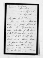 3 pages written 10 Jul 1865 by Edward Shortland in New Plymouth to Sir Donald McLean, from Inward letters - Surnames, She - Sid