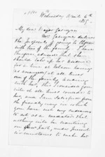 3 pages written 6 Apr 1859 by Sir Donald McLean, from Inward letters - Surnames, Gascoyne/Gascoigne