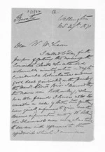 2 pages written 27 Nov 1871 by Sir Patrick Alphonsus Buckley in Wellington to Sir Donald McLean, from Inward letters - Surnames, Buc
