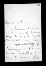 6 pages written 14 Sep 1850 by Sir Donald McLean to Susan Douglas McLean, from Inward and outward family correspondence - Susan McLean (wife)