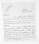 4 pages written 11 Jun 1867 by an unknown author in Napier City, from Outward drafts and fragments