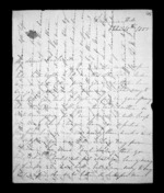 8 pages written 18 Oct 1851 by Susan Douglas McLean in Wellington to Sir Donald McLean, from Inward family correspondence - Susan McLean (wife)