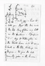 4 pages written 11 Apr 1859 by Sir Thomas Robert Gore Browne to Sir Donald McLean, from Inward and outward letters - Sir Thomas Gore Browne (Governor)