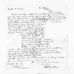 2 pages written 1 Jan 1869 by Algernon Gray Tollemache to Sir Donald McLean in Napier City, from Inward letters - A G Tollemache