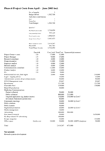 Phase 6 costs April - June 2003.xls