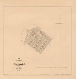 Plan of the town of Waihola. Copy 1