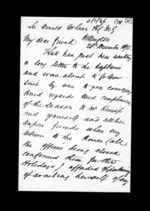 4 pages written 28 Dec 1875 by Robert Hart in Wellington City to Sir Donald McLean, from Inward family correspondence - Robert Hart (brother-in-law)