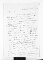 2 pages written 7 May 1872 by an unknown author in Auckland Region, from Outward drafts and fragments