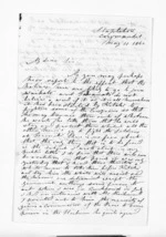 2 pages written 11 May 1860 by James Wathan Preece in Coromandel to Sir Donald McLean in Auckland Region, from Inward letters - James Preece
