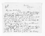 2 pages written 2 Jul 1870 by H F Way in Maketu to Sir Donald McLean, from Inward letters and diary extracts - H F Way