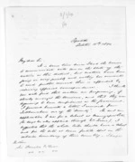 3 pages written 15 Oct 1874 by Herbert William Brabant in Opotiki to Sir Donald McLean, from Inward letters - H W Brabant