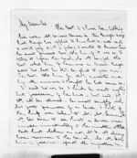 2 pages written by Rev Henry Hanson Turton to Sir Donald McLean, from Inward letters -  Rev Henry Hanson Turton
