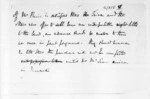 1 page written by Sir Thomas Robert Gore Browne to Sir Donald McLean, from Native affairs - Waitara