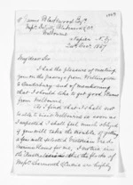 2 pages written 24 Dec 1867 by Sir Donald McLean in Napier City, from Outward drafts and fragments