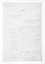 2 pages written 10 Mar 1860 by Henry Robert Russell in Waipukurau to William James Snodgrass, from Inward letters - H R Russell