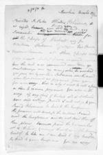 2 pages written 6 Aug 1844 by Sir Donald McLean in Kawhia, from Protector of Aborigines - Papers