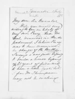 2 pages written 1 Jul 1876 by Hannah Stephenson Smith in Taranaki Region to Sir Donald McLean, from Inward letters - Surnames, Sma - Smi