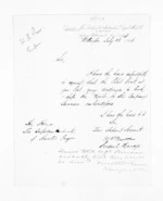 2 pages written 16 Jul 1866 by an unknown author in Wellington to Hawke's Bay Region, from Hawke's Bay.  McLean and J D Ormond, Superintendents - Letters to Superintendent