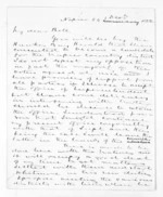4 pages written 24 Dec 1862 by Sir Donald McLean in Napier City to Sir Francis Dillon Bell, from Inward letters - Francis Dillon Bell