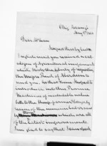 2 pages written 9 May 1866 by Hector William Pope Smith in Aorangi to Sir Donald McLean, from Inward letters - Surnames, Sma - Smi