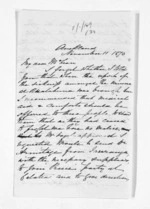 2 pages written 11 Nov 1870 by Dr Daniel Pollen in Auckland Region to Sir Donald McLean, from Inward letters - Daniel Pollen