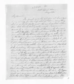 2 pages written 25 Apr 1860 by William Nicholas Searancke in Rangitikei District to Sir Donald McLean in Auckland City, from Inward letters - W N Searancke
