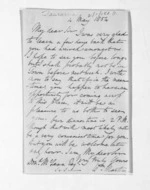 2 pages written 4 May 1854 by Sir William Martin to Sir Donald McLean, from Inward letters - Sir William Martin
