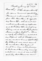 3 pages written 19 Jan 1871 by Walter Harsant in Raglan, from Inward letters - Walter Harsant