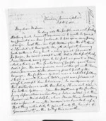 4 pages written 1 Sep 1852 by Joseph Thomas to Sir Donald McLean, from Inward letters - Surnames, Thomas