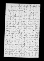 5 pages written 18 Jun 1861 by Archibald John McLean to Sir Donald McLean, from Inward family correspondence - Archibald John McLean (brother)