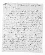 7 pages written 17 Oct 1853 by George Sisson Cooper in Taranaki Region to Sir Donald McLean, from Inward letters - George Sisson Cooper