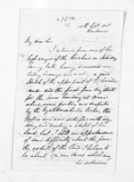 3 pages written 13 Sep 1858 by William Nicholas Searancke in Raukawa to Sir Donald McLean, from Inward letters - W N Searancke